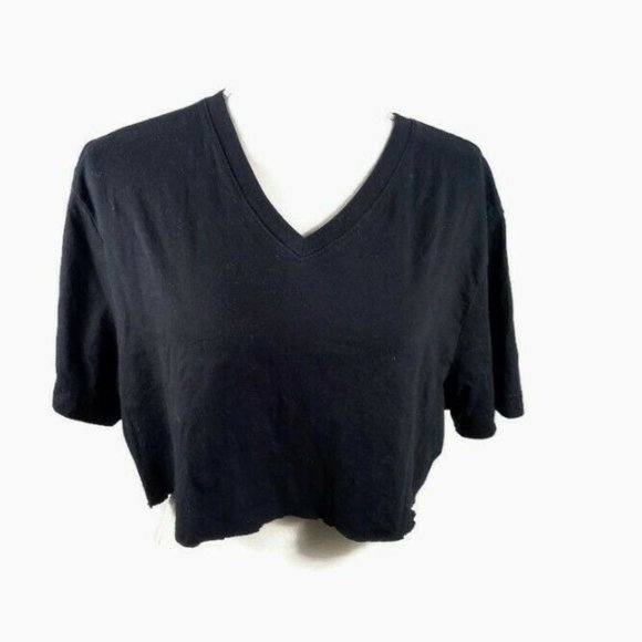 4/$20 Urban Pipeline Crop Top Large Black Cut - Picture 2 of 13